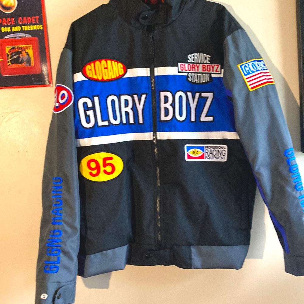 Glo Gang Racing Jacket Size Large. Rare